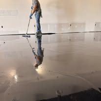 All About Epoxy floor project